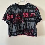 Nba Women’s  Chicago Bulls crop shirt M Photo 1