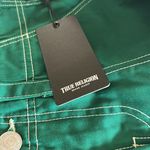 True Religion NWT  Military Single needle Cargo Pants Aventurine Green Size 27 Photo 8