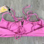 Skatie NEW  X Amber Fillerup Clark Demi Bikini Top in Dahlia Pink Size XL Photo 3