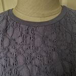 Talbots navy short sleeved shirt Photo 3