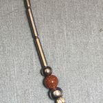 Ladies’ Dual Layer Necklace w/Genuine Stone Photo 2