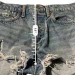 AGOLDE  Parker Vintage Cut Off Distressed Shorts in Swapmeet‎ Light Wash Sz 25 Photo 10