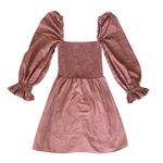 Reformation Women’s Dunes Long Sleeve Square NwxkMini Dress in Praline Pink 4 Photo 10