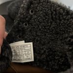 UGG  (NWOT) Starlyn Leather and Sherling, Black, Size 6 Photo 9