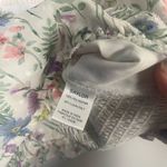 Saylor  Floral Teryn Print crop puff sleeve floral smocked back top size XS Photo 5