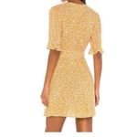 Auguste The Label AUGUSTE- Dean Mimi Mini Dress in Yellow Revolve Floral Summer Classic Cocktail Photo 1