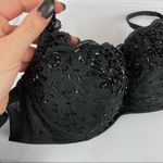 Victoria's Secret Vintage Y2K Victoria’s Secret Embellished Beaded Push Up Bra Sz 34A Photo 3