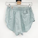 LUNYA Womens Washable Silk Luxury Sleepwear Pajama Lounge Sleep Shorts Size XS Blue Photo 9