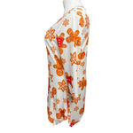 Lily by Firmiana Gingerbread Print Holiday Tunic Dress XL White Photo 5