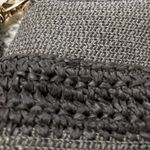 Elegant Magid Women’s Olive Woven Shoulder Bag Black Photo 9