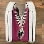 Converse  Burgandy Low-Top Sneakers Photo 2