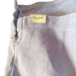 Orvis  3/4 sleeve prima cotton light blue vneck  medium Photo 5