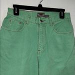 The Limited  jeans vintage green cotton made in Hong Kong soft mom style size 10 Photo 1