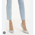 Good American  Emma Silver Glitter Stiletto Heels Women’s Size 12 New Box Photo 2