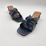 Journee Signature Sandals Womens 8.5 Black Leather Charlize Dress‎ MSRP $149 NEW Photo 3