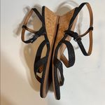Johnston & Murphy  Black Wedge Sandals Photo 5