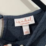 Isabel Navy Blue Maxi Dress with Front Cutout Size Large Photo 8