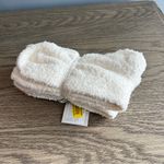 Barefoot Dreams  CozyChic Bridal Sock Set Ivory/Pink Cozy Bride Socks Photo 4