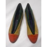 Nine West Vintage 80s  Colorblock Flats Shoes Women's 8.5 Leather Insole Outsole Photo 4