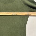Woolrich  Sweater Womens Medium Green Turtleneck Ribbed Yoke Wool Blend Gorpcore Photo 4