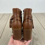 Style & Co Women's Catrionaa Tassel Wrap Detailed Booties 6M Auburn $80 Tan Size 6 Photo 6