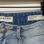 Bullhead Denim Co Bullhead Distressed High Rise Denim Jean Shorts Size 27 Photo 3