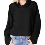 Michael Stars  Sweater Womens X Small Black‎ Reversible Raglan Sleeve Cowl Neck Photo 0