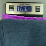 Skechers Full Zip Space Dye Navy Blue Womens Activewear Sweatshirt Size Large Photo 11