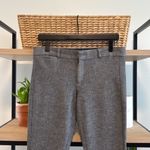 Banana Republic  Mid-Rise Sloan Ankle Gray Woven Career Dress Pant Trouser, 4 Photo 1