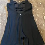 Black Bodysuit Workout Athleisure Photo 2