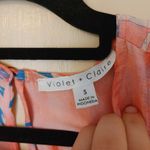 Violet+Claire  Size Small Vibrant Bright Sleeveless Tank Blouse Top Pink Blue Photo 6