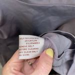 Suzi Chin Steel Gray Drape Classic Cowl Neck Sleeveless Sheath Dress Size 8 Photo 2