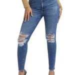 Good American NEW  Good Legs High Waist Distressed Skinny Jeans Size 4/27 Photo 0