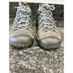 Keen Women’s Hiking Shoes Size 8 Gray Blue Low Top Trail Camping Trekking Vibram Photo 1