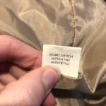 Chaiken Gold Ruffled Sheath Mini Dress Cap Sleeve Womens 6 Quiet Luxury Classic Photo 7