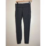 Lululemon  Speed Up‎ Tights 28" Brushed Full-On Luxtreme Heathered Black Size 6 Photo 4