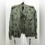 Rails REVOLVE  Collins Military Jacket in Sage With Black Stars Small Photo 2