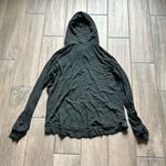 Brandy Melville  gray thin hoodie Photo 2