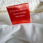 Anthropologie Hale Bob Cabana Eyelet cream Resortwear maxi dress vacation beaded Photo 14