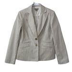 kim rogers  Striped Blazer(Size 10) Photo 0