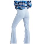 Aerie Groove-On Stretch Rib Velour High-Waist Flare Pant Photo 1