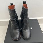 Coach Moto Bootie Heel LEATHER ankle boots size 6.5 Photo 1