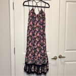 VICI  Lyssa V Neck Floral Empire Dress pink‎ blue size XS Photo 1