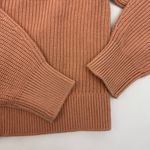 Everlane The Organic Cotton Relaxed Boxy Cardigan Sweater Blush Pink Terracotta Photo 8