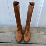 Frye Vintage 80s Tan Caramel Tall Riding Boots 6 1/2 M Photo 2