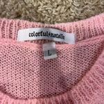 Colorful Natalie Strawberry Sweater Photo 2