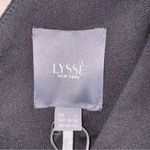 Lysse  Black Knit Ponte V-Neck Jumpsuit Women's L Wide Leg Dressy Sleeveless NWT Photo 5