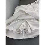 Bamboo Traders White Front Pockets Belt Loops Zipper Closure Aline Skirt Size 12 Photo 4