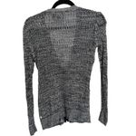 American Eagle  Vintage Knit Long Sleeve Deep VNeck Zip Cardigan 2000's Size M Photo 3