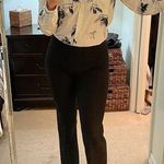 ZARA Trafaluc watercolor jaguar palm print buttondown Photo 1